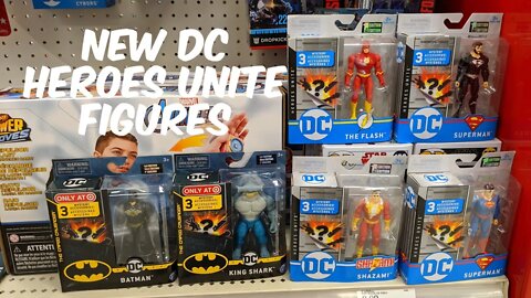 Spin Master DC HEROES UNITE & CAPED CRUSADER Figures (1st Edition) *New Toy Sighting*Target Stores!