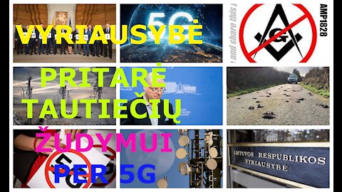 VYRIAUSYBĖ PRITARĖ TAUTIEČIŲ ŽUDYMUI 5G PAGALBA