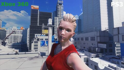 Mirror's Edge (PS3 vs Xbox 360 Graphics Comparison) -No Commentary-