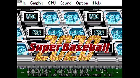 Genesis rom, Super Baseball 2020