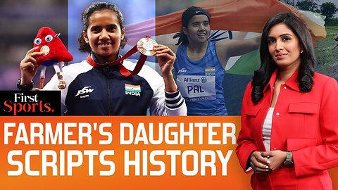 A Farmer's Daughter Scripts History For India At The Paralympics | First Sports With Rupha Ramani