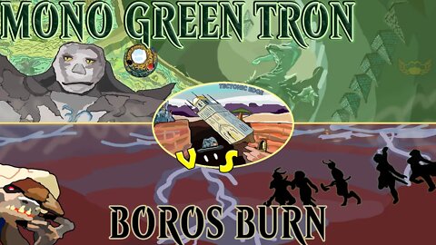 Mono Green Tron VS Boros Burn｜Burn Still picks on Tron ｜Magic The Gathering Online Modern League Match