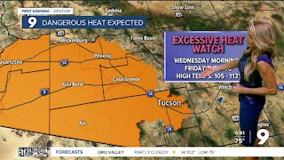 Excessive Heat Watch coming