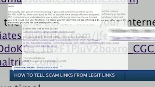 How to tell scam links from legit links