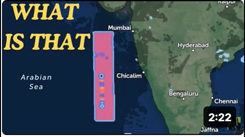 WOW! Massive Anomaly Over India Moves from Over Ocean to Over Mainland, Crazy Pattern Inside It