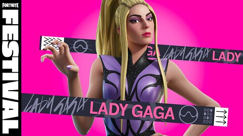 Enigmatic Gaga (Icon Series)-Fortnite