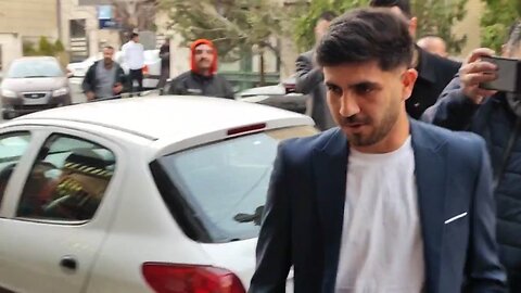 حضور محمد خدابنده‌لو در محل باشگاه پرسپولیس