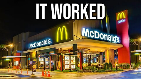 The McDonald's Boycott Worked