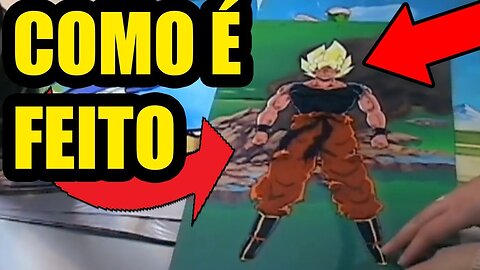 Como são feitos os animes