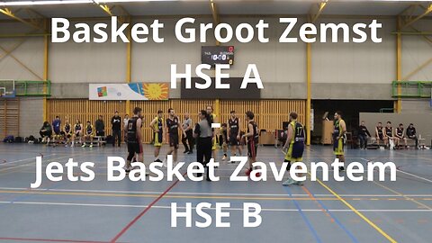 Basket Groot Zemst HSE A - Jets Basket Zaventem HSE B - 09 december 23