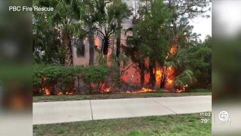 Severe storm rocks Palm Beach Gardens