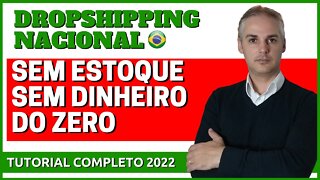 COMO COMEÇAR NO DROPSHIPPING, SEM DINHEIRO, SEM SABER VENDER, SEM ESTOQUE EM 2022