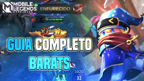 [TUTORIAL] COMO JOGAR DE BARATS | COMBO, BUILD E GAMEPLAY | MLBB