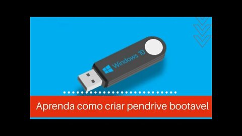 Como Criar Um PENDRIVE BOOTÁVEL Com ISO Do Windows 10 usando o Rufus