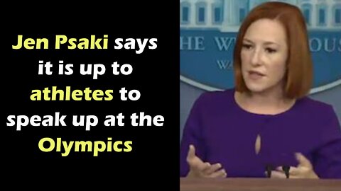 White House says it 100 percent supports’ US athletes protesting at Olympics