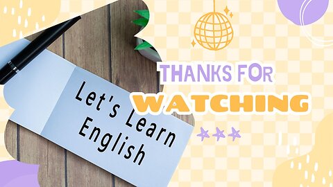 English for beginners