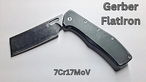 Gerber FlatIron Pocket Cleaver/knife