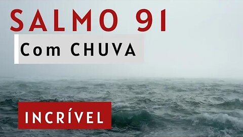 SOM De CHUVA com SALMO 91 para uma noite Abençoada e Protegida Tela Preta