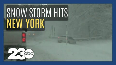 Extreme snow storm hits western New York