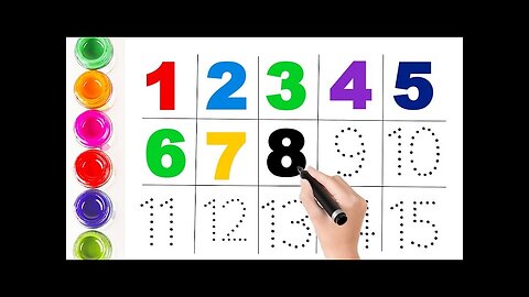 123 Song, Numbers song for kids, learning videos for children, 123 numbers