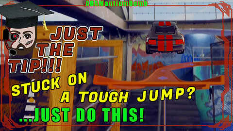 Stuck on a tough jump? Just do this! | Just The Tip!!! Hot Wheels Unleashed PS5: Hot Wheels #shorts