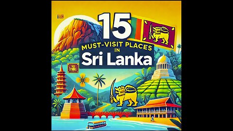 15 Places Must See Attractions in Sri Lanka! #travel #srilanka #srilankaadventures #beautyofsrilanka