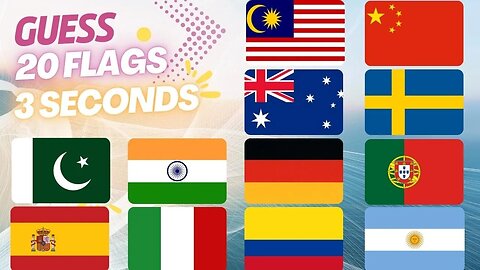 🚩 Guess the Country by the Flag 🌍 | World Flags Quiz 🧠🤯