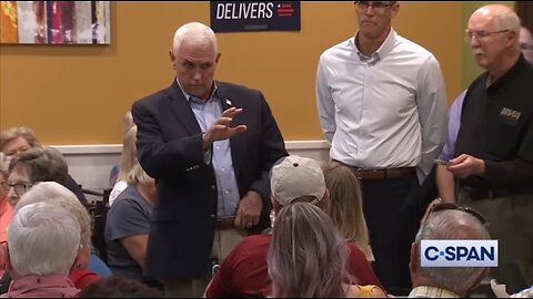 Mike Pence Does His Imitation Of Deputy Warren (Andy Griffith Show)