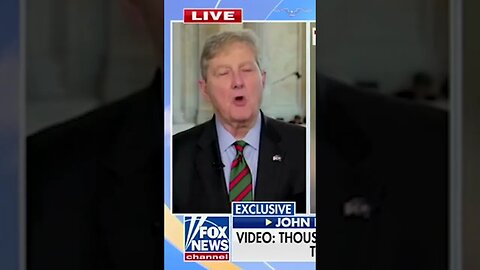 Sen. John Kennedy jokes Joe Biden's first car 'was a chariot'