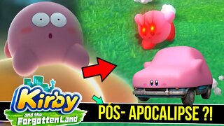 Jogo pós-apocalíptico do Kirby ?! | Kirby forgotten land #shorts