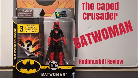 Spin Master BATWOMAN The Caped Crusader Figure w/ Mystery Accessories - Rodimusbill Review