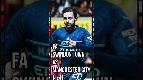 FA Swindon Town vs Manchester City (1-4)