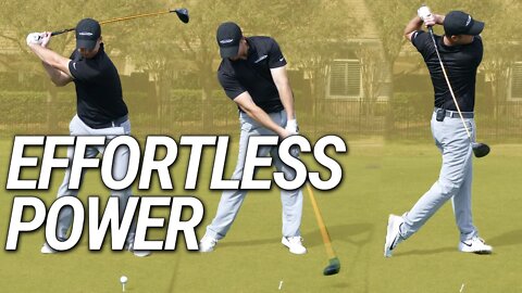 How Senior Golfers Hit It Long & Straight | EFFORTLESS Power Moves