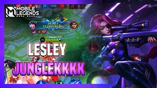 AMASSEI O ARCA DE LESLEY JUNGLE KKKKKKKKKKKKKKKKKK | Mobile Legends