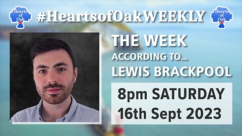 The Week According To . . . Lewis Brackpool