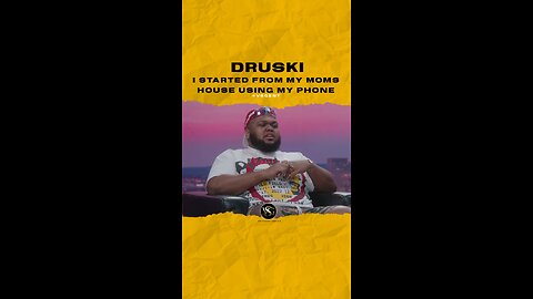 @druski I started from my moms house using my phone.