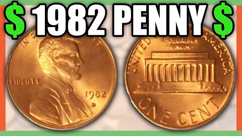 1982 COPPER PENNY VS 1982 ZINC PENNY - RARE PENNIES WORTH MONEY