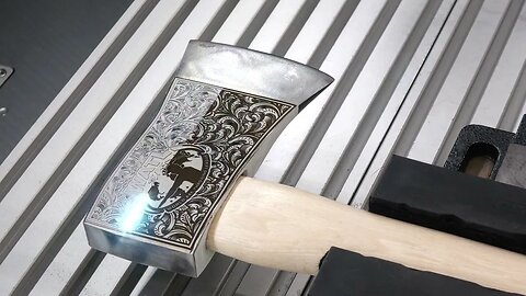 WATL World Axe Throwing League Scroll Laser Engraving