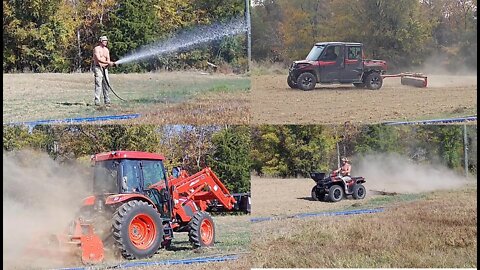 FALL FOOD PLOTS ANNIHILATED BY SEVERE DROUGHT! OCT 12TH.. NOT going down without a fight!!