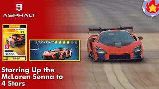 Starring Up the McLaren Senna to 4 ⭐️⭐️⭐️⭐️ | Asphalt 9: Legends