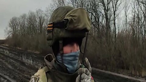 "Msta-S" of the group "Brave" levels the fortifications of militants with the ground.