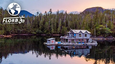 This Off Grid Float Home is an Artist's Dream Studio