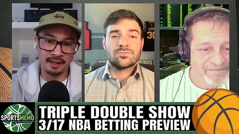 NBA Picks & Predictions | Warriors vs Hawks | Mavericks vs Lakers | SM Triple-Double for March 17