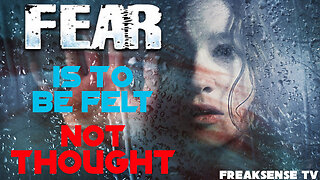 Saturday Night Live: Fear was ONLY meant to be Felt or Experienced, NOT THOUGHT!