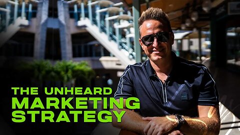 The Marketing Strategy You Haven't Heard Of - Robert Syslo Jr