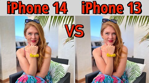 iPhone 14 VS iPhone 13 Camera Comparison!