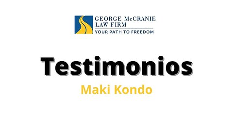 TESTIMONIO DE MAKI KONDO.