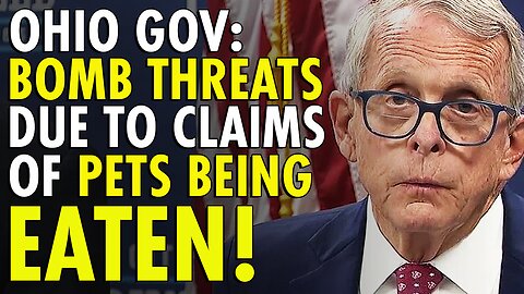 Ohio Gov. DeWine says 33 bomb threats have been made over pets being eaten by Haitians