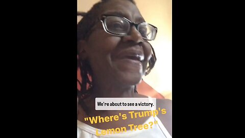 Black American Woman Writes A Poem For Trump: ‘Where’s Trump’s Lemon Tree?’