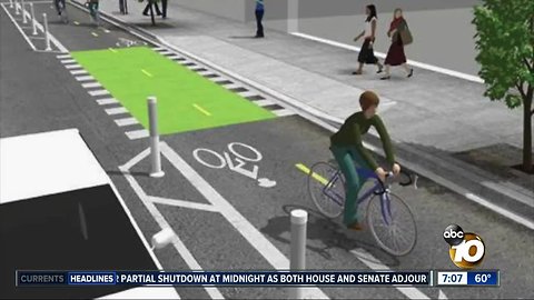 San Diego adding dedicated bike, scooter lanes